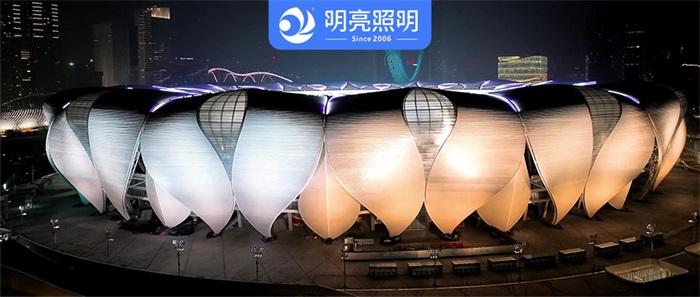 場(chǎng)館外墻亮化顏值爆表的背后藏著(zhù)什么黑科技？