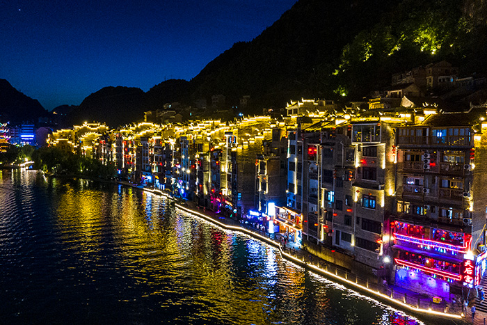 小鎮文旅燈光亮化