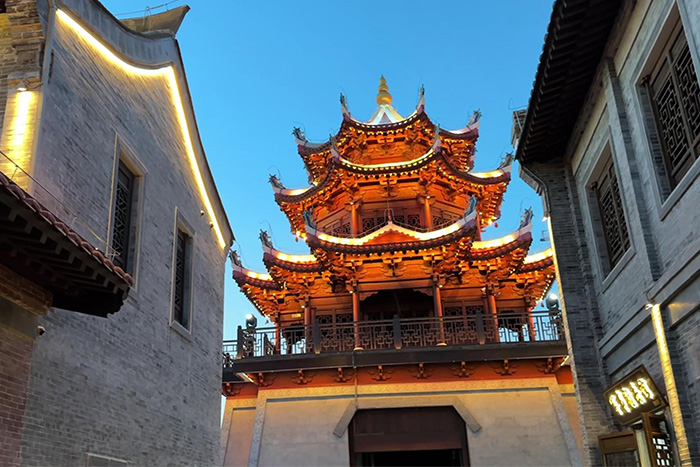 景區古建筑亮化