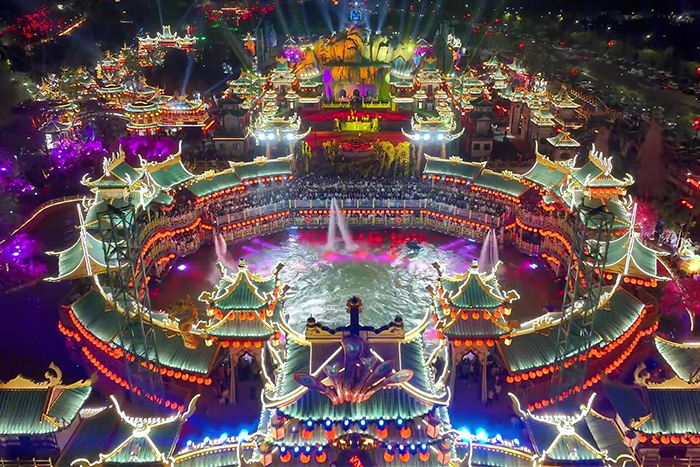 游客抱怨“晚上太黑”？亮化工程讓景區夜晚“有看頭”！