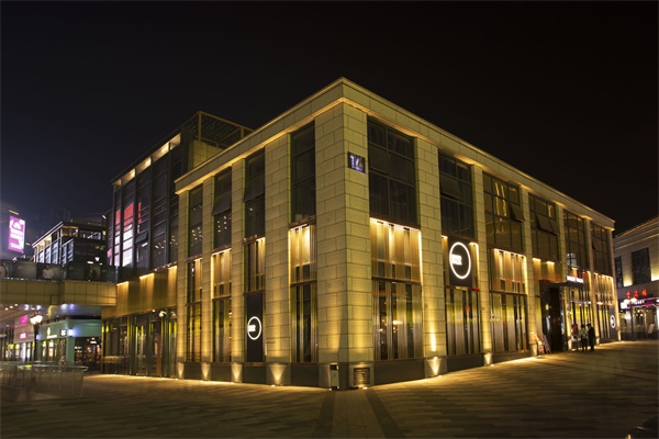 購物商場(chǎng)夜景亮化