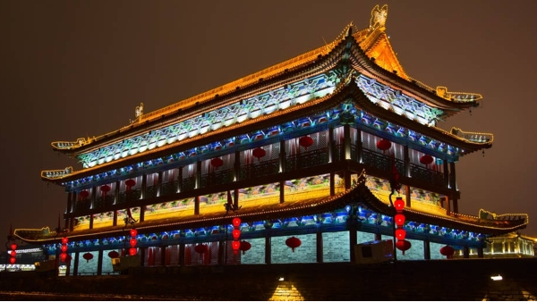 古建筑燈光亮化展現古建筑的藝術(shù)性