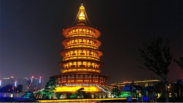 古建筑燈光亮化，展現古建千年文化
