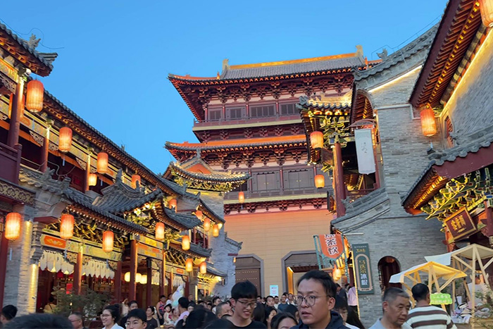景區古建筑燈光亮化