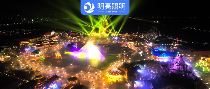 游樂(lè )園如何通過(guò)燈光亮化來(lái)增加夜間收入？