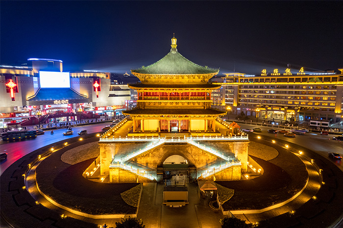 天吶！古建筑亮化夜景竟然這么漂亮