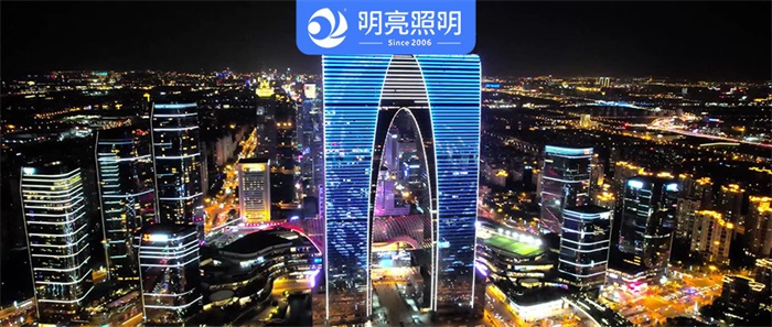 寫(xiě)字樓外墻亮化竟然有這樣的提升企業(yè)品牌效益？