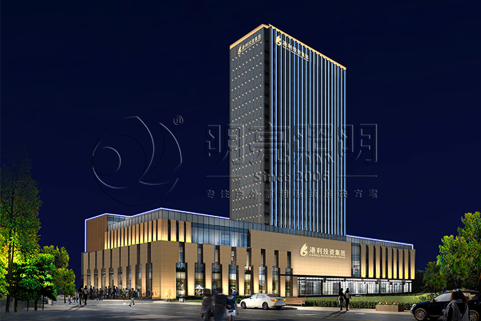 想提升企業(yè)寫(xiě)字樓形象？試試這樣做亮化！