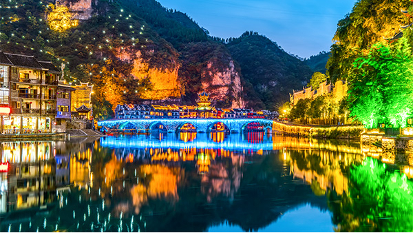 鄉村景觀(guān)亮化設計打造鄉村旅游新名片