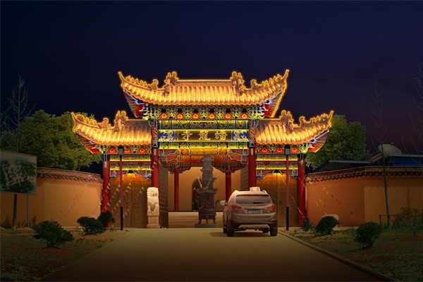 景觀(guān)亮化工程燈具的選型及安裝
