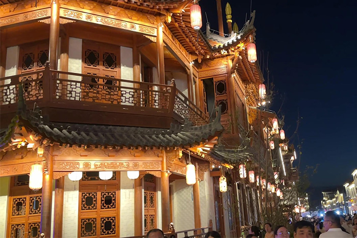 景區古建筑亮化